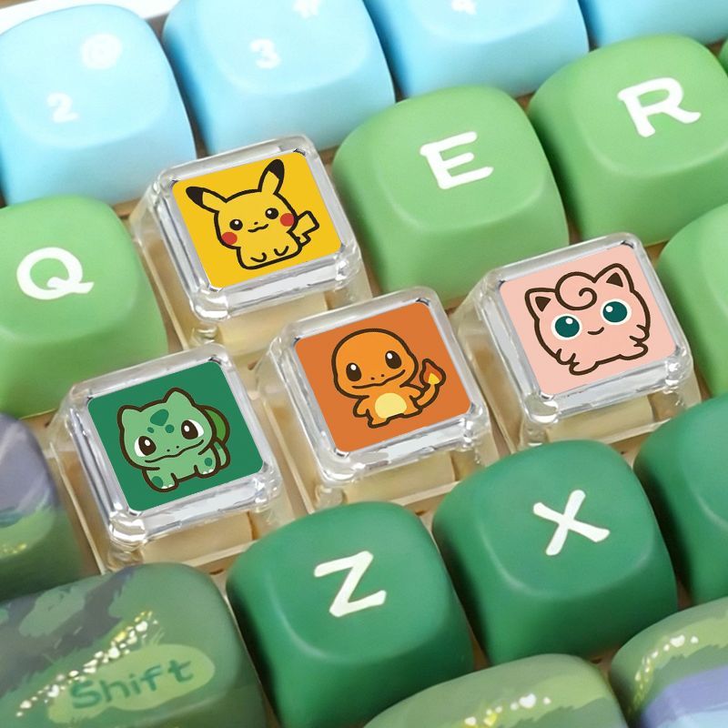 Keyboard Tenkeyless - 포켓몬 크로스 액슬 기계식 키보드 키