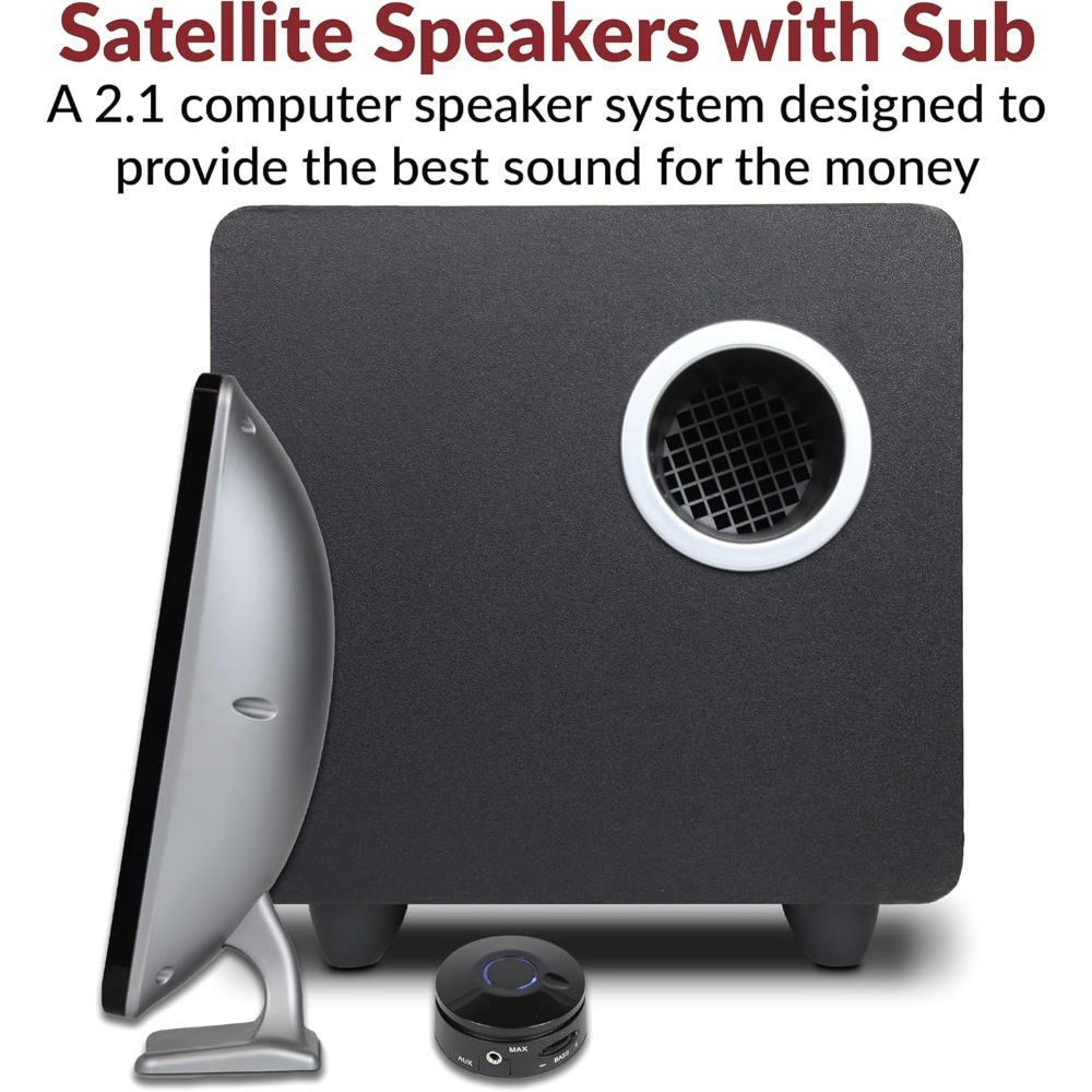 Gaming Speaker 2.1 - 2.1 멀티미디어 스피커 시스템 (서브우퍼 포함)