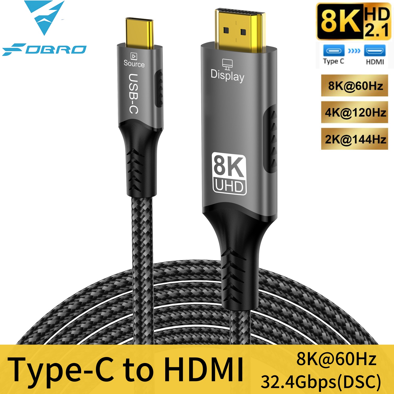 Gaming Speaker 2.1 - 8K 유형 C - HDMI 2.1