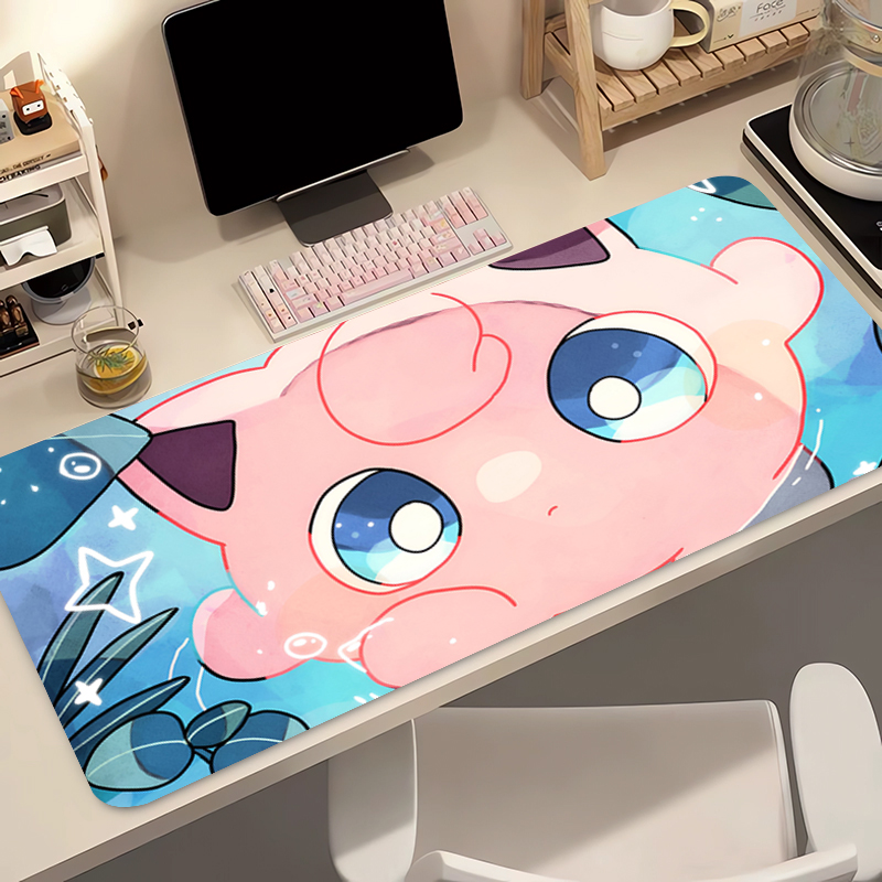 Keyboard Tenkeyless - 애니메이션 마우스 패드 90x40cm 포켓몬 Jigglypuff