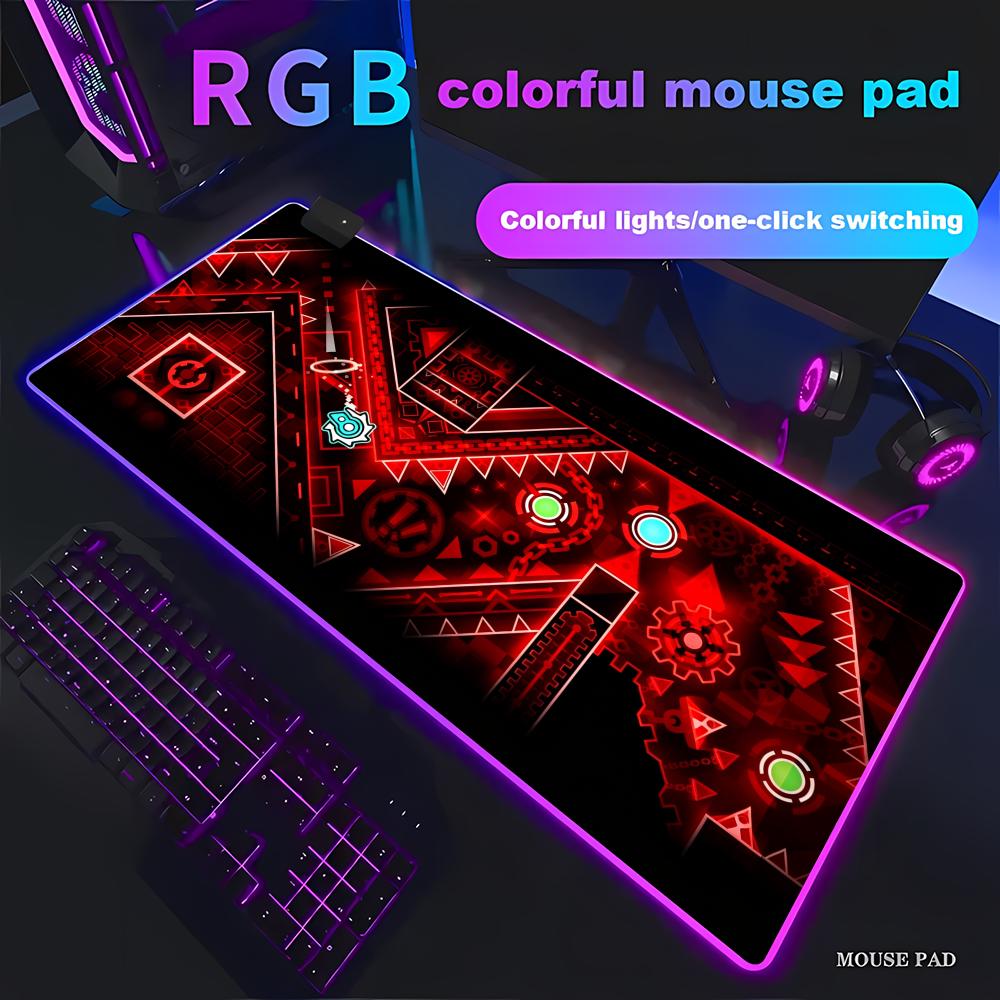 Esports Gaming Laptop - RGB E-스포츠 쿨 마우스 패드 기하학