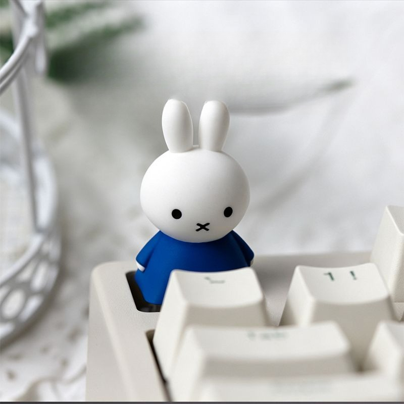 Keyboard Tenkeyless - 미피 키캡 귀여운 기계식 키보드 ESC
