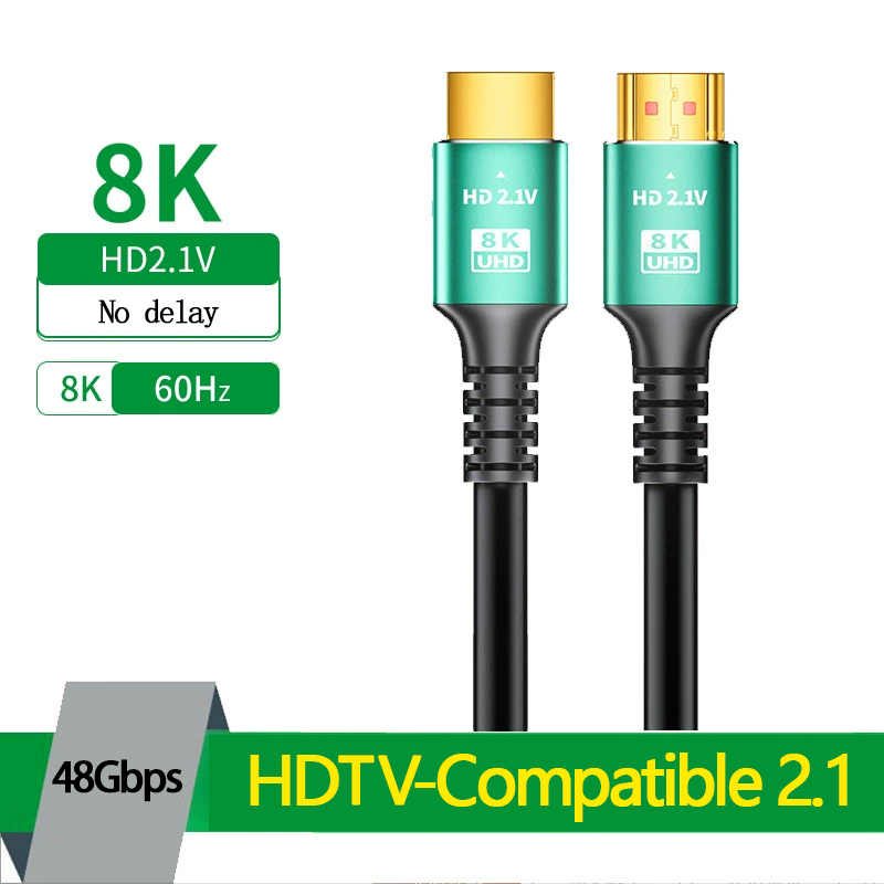 Gaming Speaker 2.1 - 8K HDMI 2.1 케이블, 48Gbps 고속