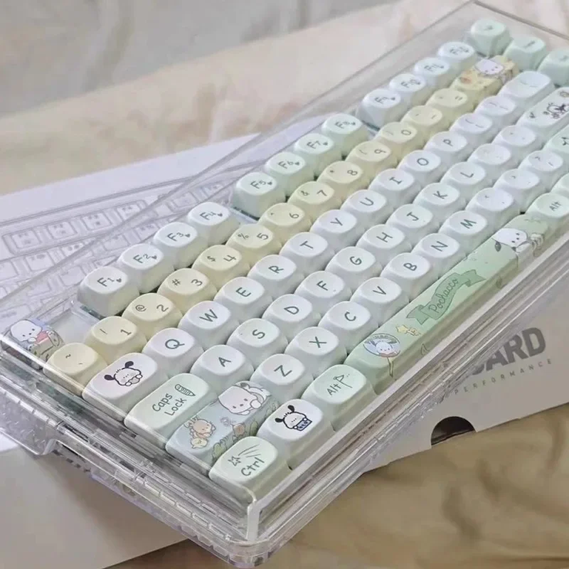 MINISO 산리오 시리즈 포차코 MOA 높이 PBT  - Keyboard Tenkeyless 리뷰 및 가격