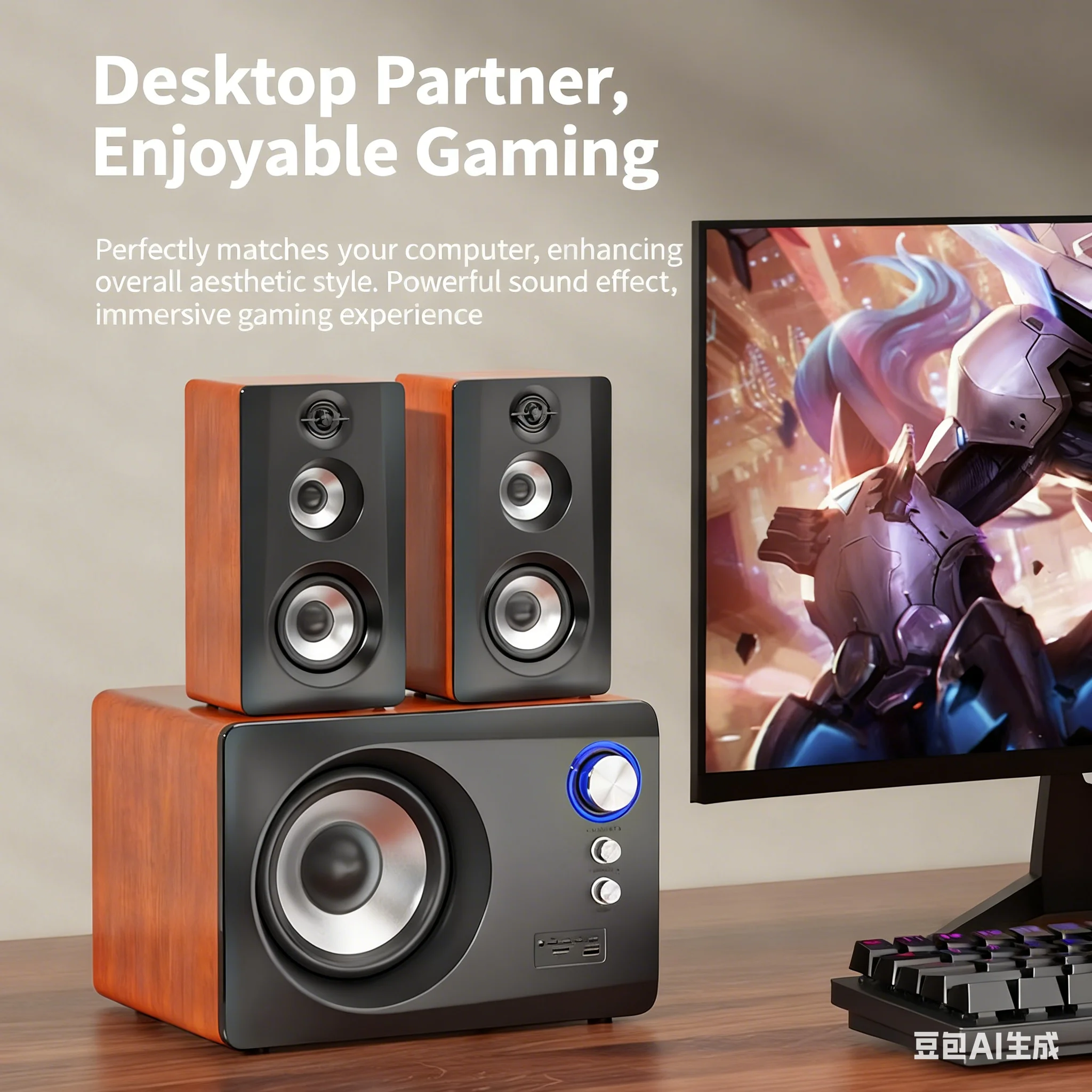 목재 2.1 블루투스 스피커 A-7800 80W 고출력 - Gaming Speaker 2.1 리뷰 및 가격