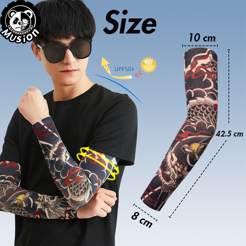 Musion 심리스 문신 슬리브, UV 먼지 방지, 손 - Esports Gaming Arm Sleeve 리뷰 및 가격