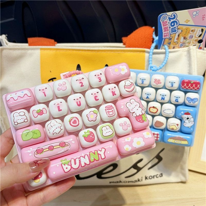 트렌디하고 귀여운 키보드 모양의 스트레스 해소 키체인  - Keyboard Tenkeyless 리뷰 및 가격