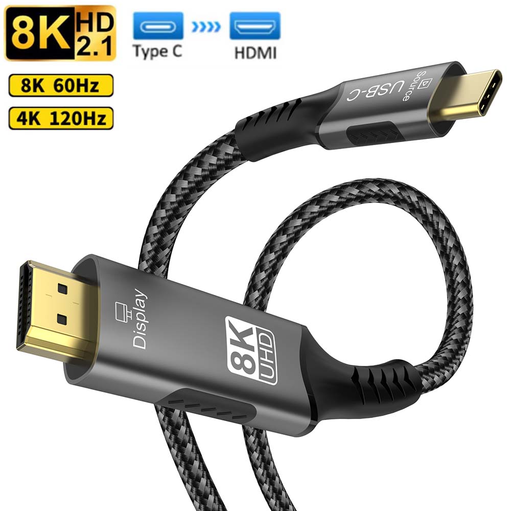8K 유형 C - HDMI 2.1 케이블 32.4Gbp - Gaming Speaker 2.1 리뷰 및 가격