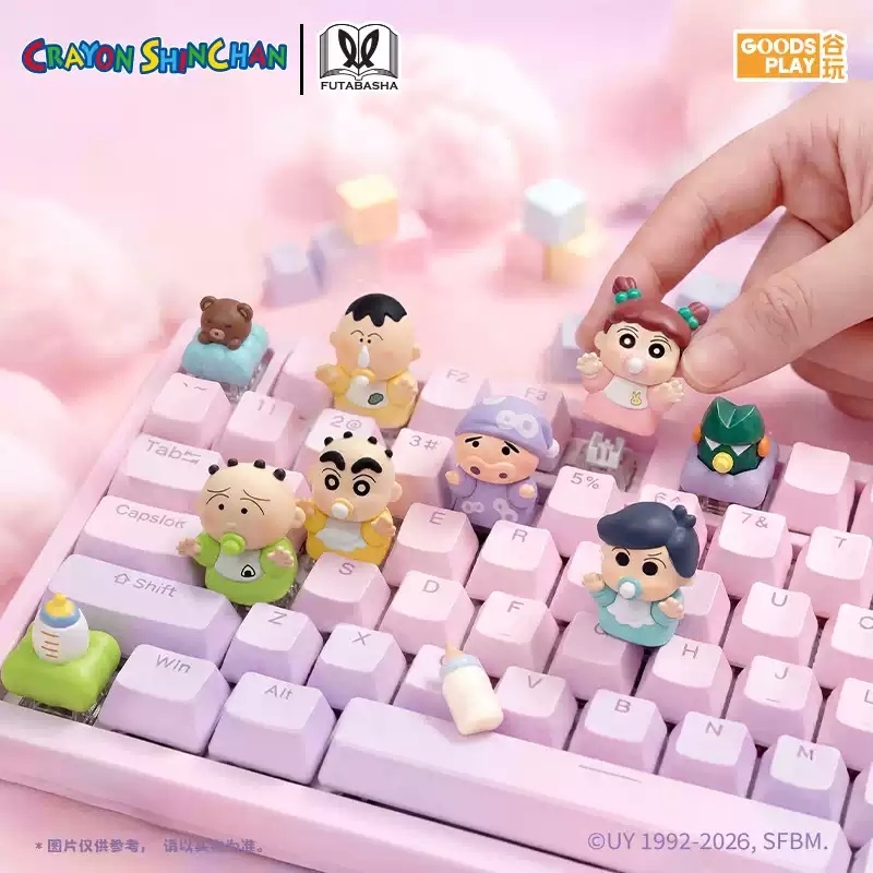 오리지널 재고 있음 크레용 신짱 베이비 허그 시리즈 3 - Keyboard Tenkeyless 리뷰 및 가격