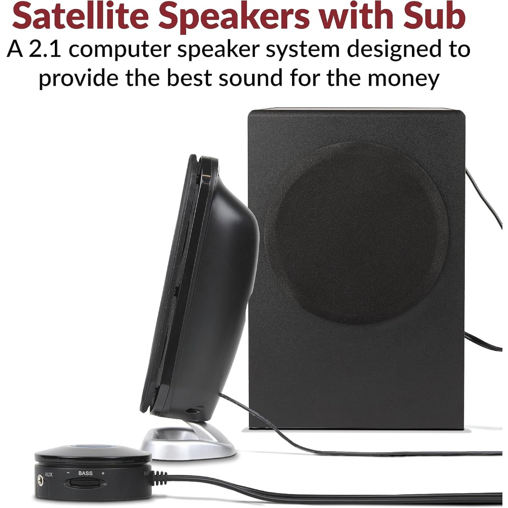 2.1 멀티미디어 스피커 시스템 (서브우퍼 포함) 80 - Gaming Speaker 2.1 리뷰 및 가격
