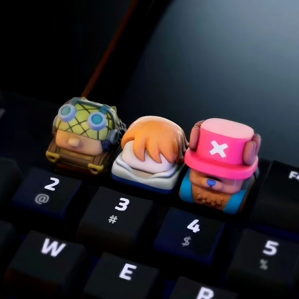 원피스 초파르 나미 애니메이션 만화 귀여운 3D 키캡  - Keyboard Tenkeyless 리뷰 및 가격