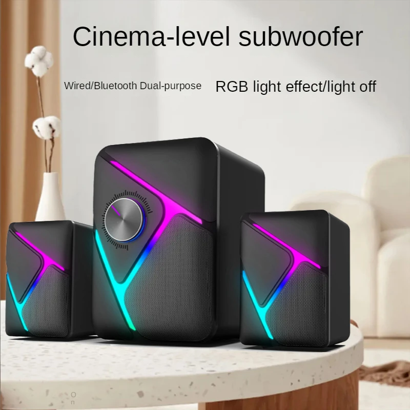 컴퓨터 오디오 2.1 서브우퍼 E스포츠 게임 유선 데스 - Gaming Speaker 2.1 리뷰 및 가격