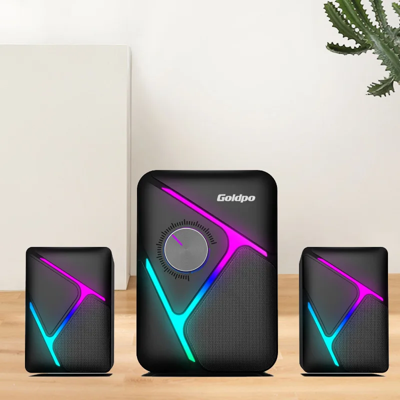 컴퓨터 오디오 2.1 서브우퍼 E스포츠 게임 유선 데스 - Gaming Speaker 2.1 리뷰 및 가격